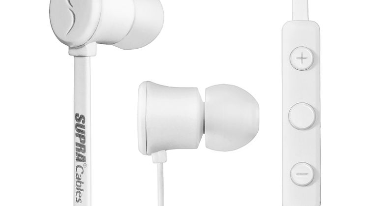 SUPRA NERO in-ear white 