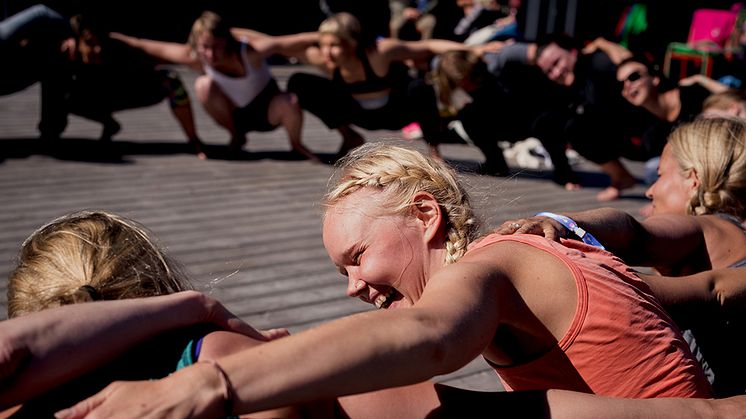 Yoga och meditation på Internationella Fredsdagen 21 september