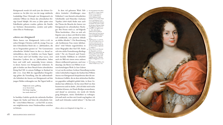 Aurora von Königsmarck pages 68–69, volume II