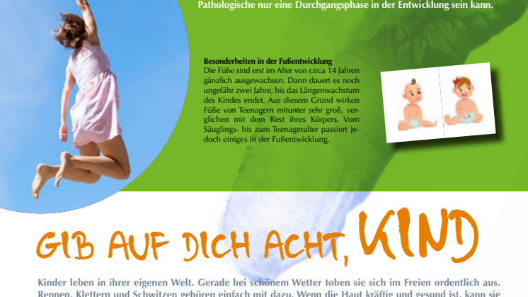 Kinder, eine wachsende Klientel in der professionellen Fußpflege