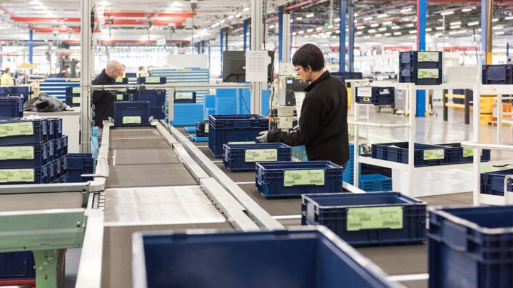CLAAS traktorfabrik i Le Mans