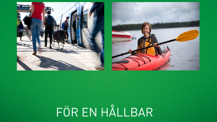 Miljöpartiets landstingsbudget 2011 "För en hållbar Stockholmsregion"