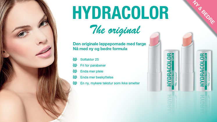 Hydracolor - nå med ny og bedre formula!