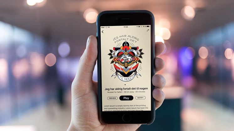 Audiowalk: Jeg har aldrig fortalt det nogen