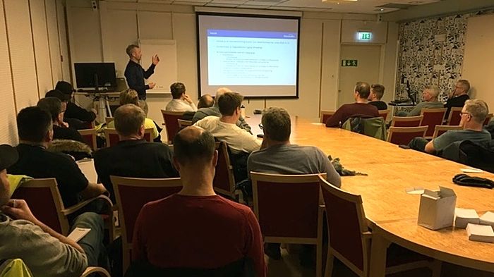 Geomatikk fungerar som en länk mellan gräventreprenör och kommun. Geomatikk och Gävle kommun informerar här entreprenörer och byggherrar om hur den nya kundportalen fungerar.