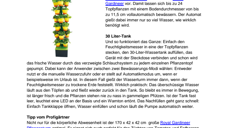 Wundersame Bewässerungssäule als Geheimtipp für Reisende 