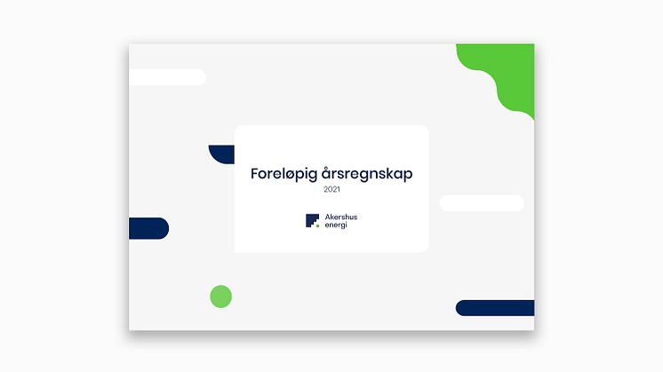 Et solid underliggende resultat for 2021 og økte verdier på solsatsing