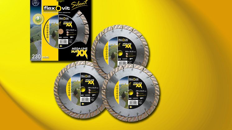 Mega-Line MaXX Silent äänivaimennettu timanttilaikka – Tuote