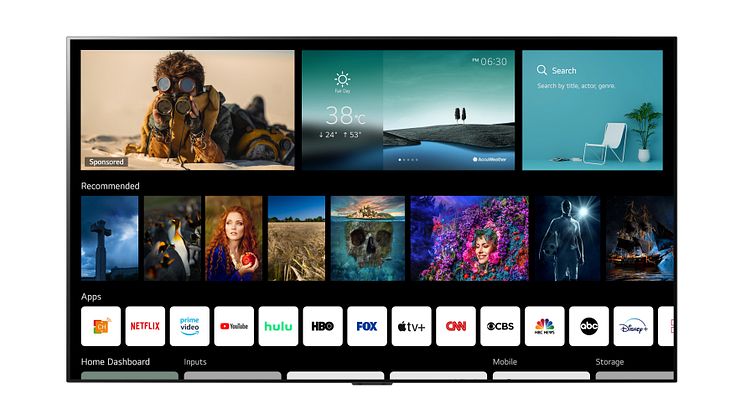 webOS 6.0 New Home