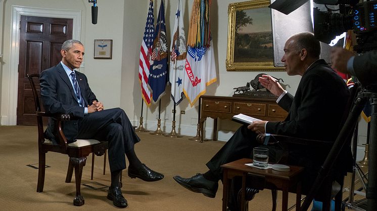 Eksklusivt Obama-interview på HISTORY