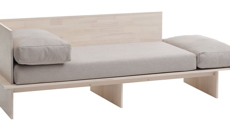 Diván cama SOLLERUP pino macizotela gris claro_2