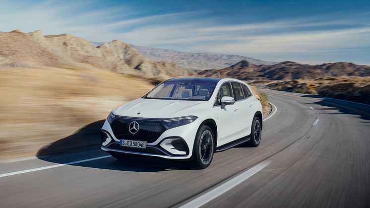 Tre varianter af ny luksus-SUV fra Mercedes-Benz: Her er priserne på den nye EQS SUV