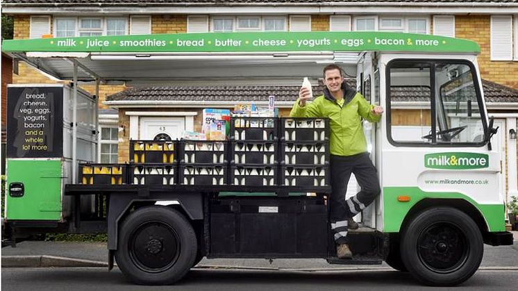 Camberley milkman Darren Barnes