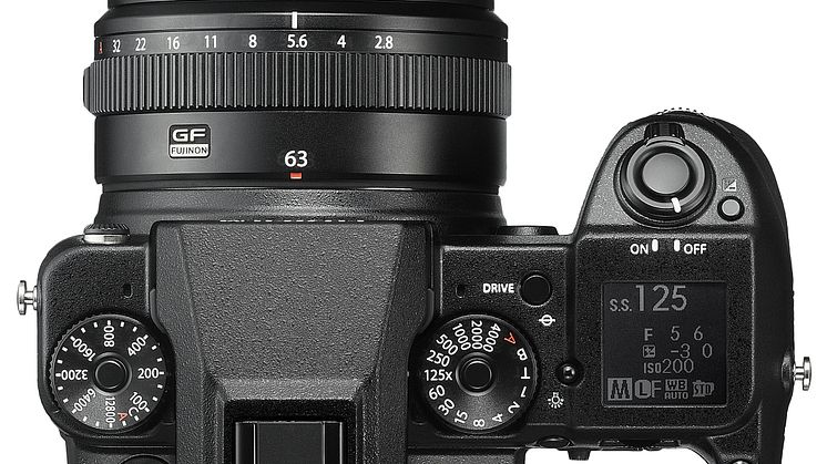 GFX 50S top with EVF and GF63mm/2,8 R WR