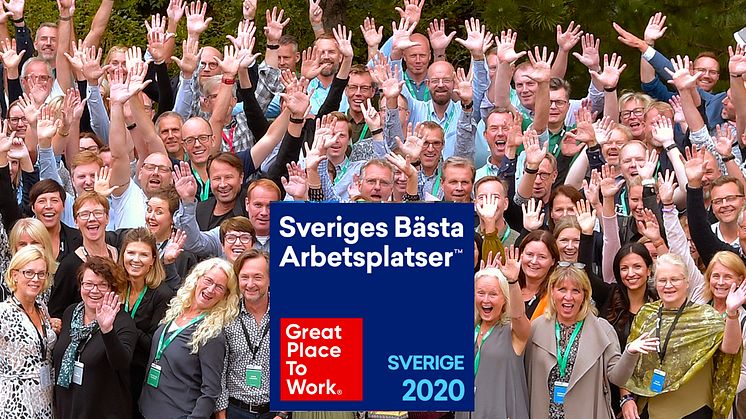 Med värderingar och kultur i fokus är Frontit en Sveriges bästa arbetsplatser 2020