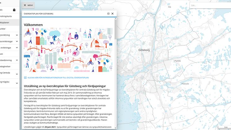 Öppenhet och tillgänglighet i fokus när förslag till ny översiktsplan får en digital form.