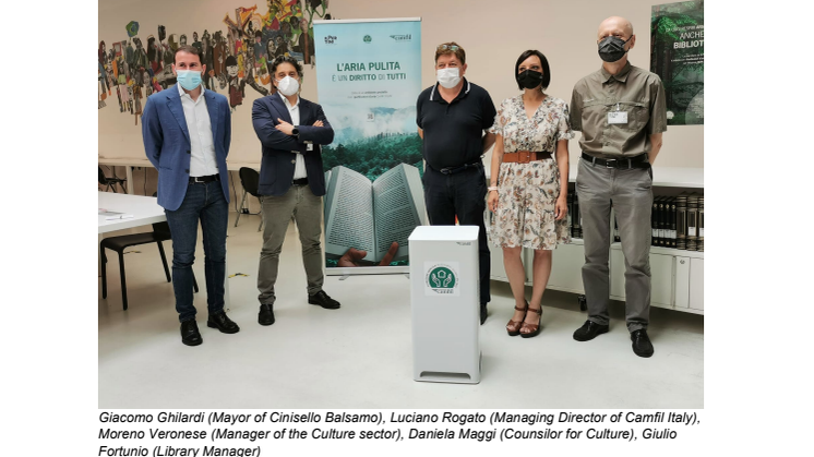 Camfil Italy donates air purifiers to the local community.pdf