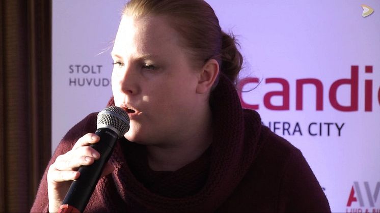 Inför finalen av Väsby Melodifestival 2013.