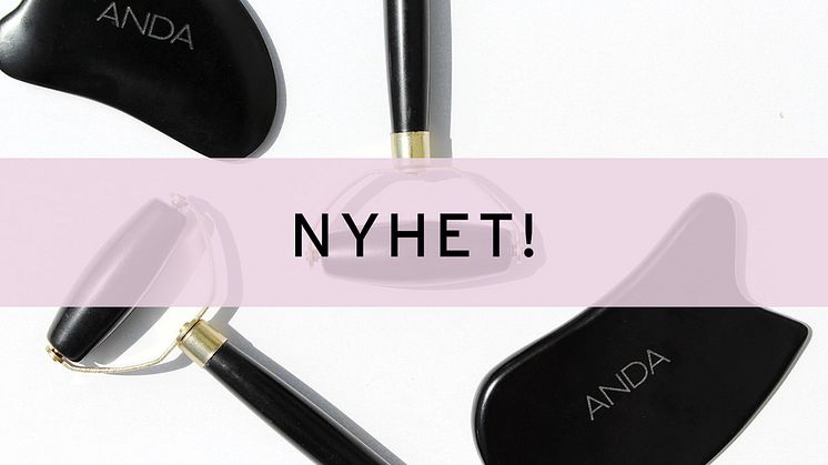 NYHET! ANDA Sibin Bian Facial Roller & Gua Sha Set