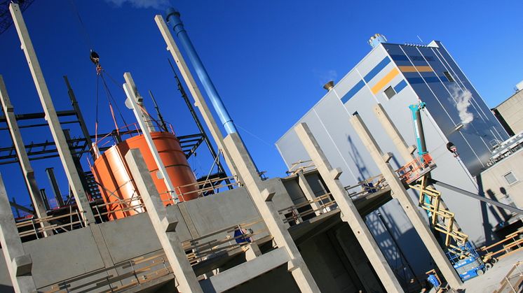 Sandvik 3 under byggtiden