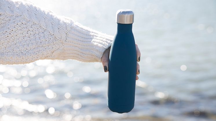 AW21SagaForm - Steel bottle, blue