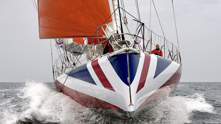 Pip Hare's IMOCA 60 Superbigou
