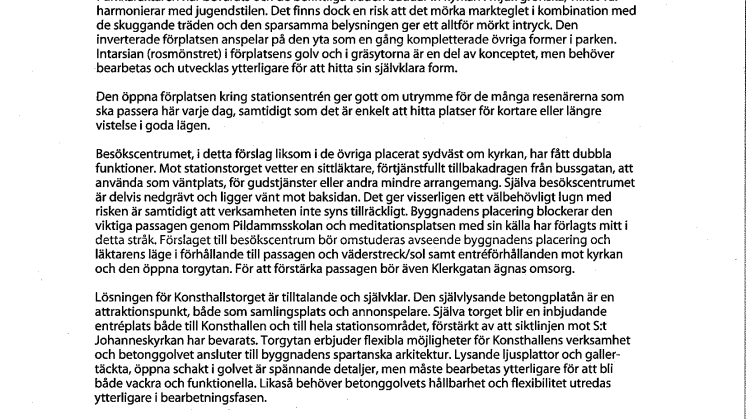 Juryns utlåtande