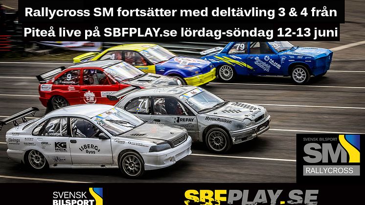 Medlemserbjudande - Se SM i Rallycross live på sbfplay.se