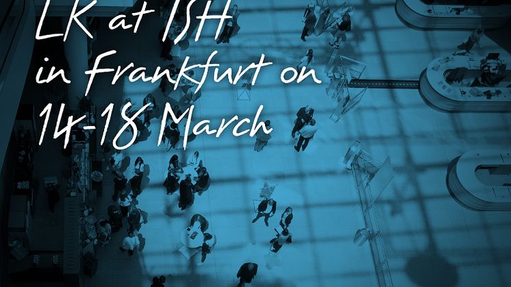 LK at ISH 14 -18 March in Frankfurt