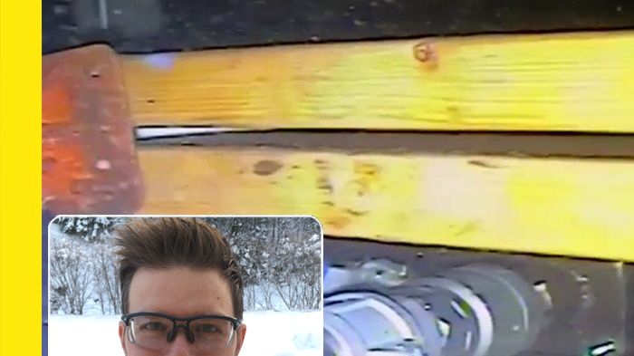 Stefan Balsjö på Svensk Sjöentreprenad har weber undervattensbetong vinter som sin Weberfavorit