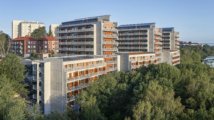 Helgjutet resultat för Riksbyggens klimatförbättrade betong