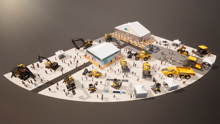 Översikt av Swecons monter på Svenska Maskinmässan 2022
