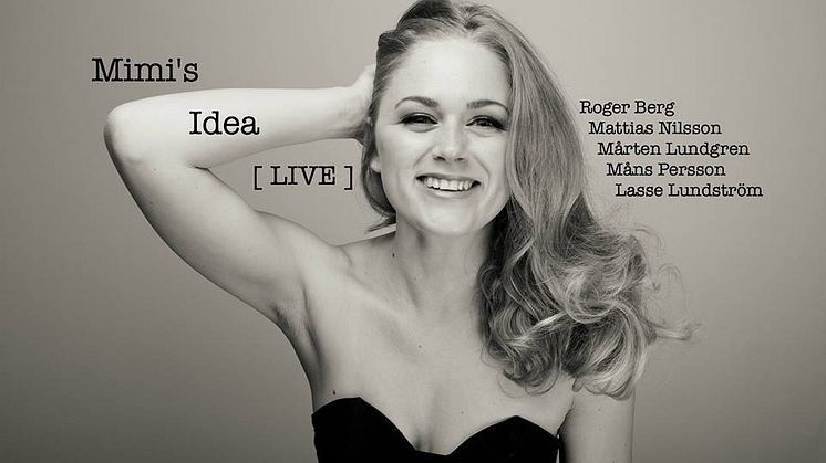 Mimi Terris tar över scenen på Gunhild Carlings Red Hot Club den 24 februari