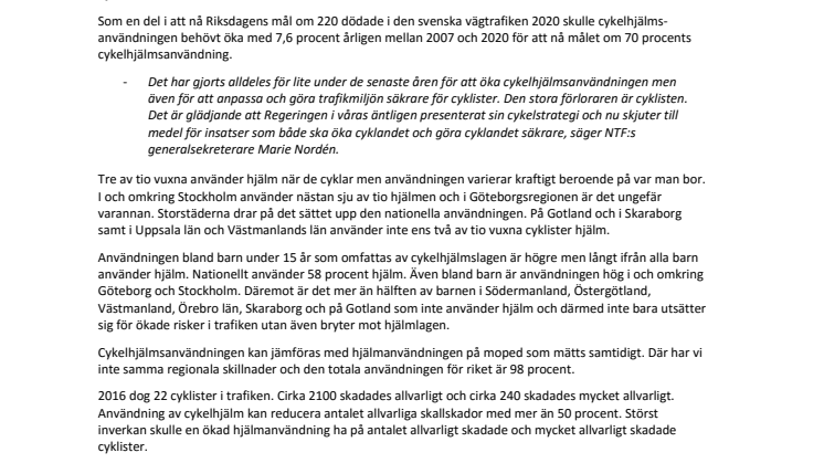 Fyra förlorade år för cykelsäkerheten…