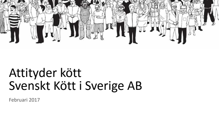 Rapport attityder kött 2017