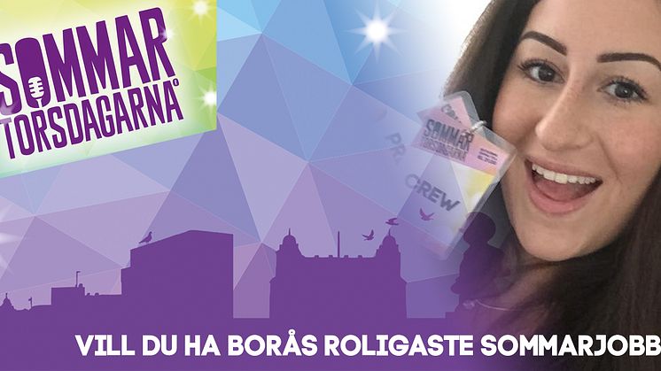 Sommartorsdagarna® anställer backstagereporter