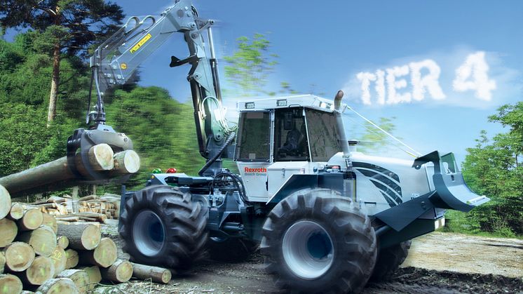 BlueHydraulics från Rexroth spar energi och minskar utsläpp