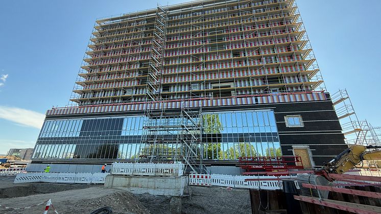 From the construction site of FRA-Mainz Data Center
