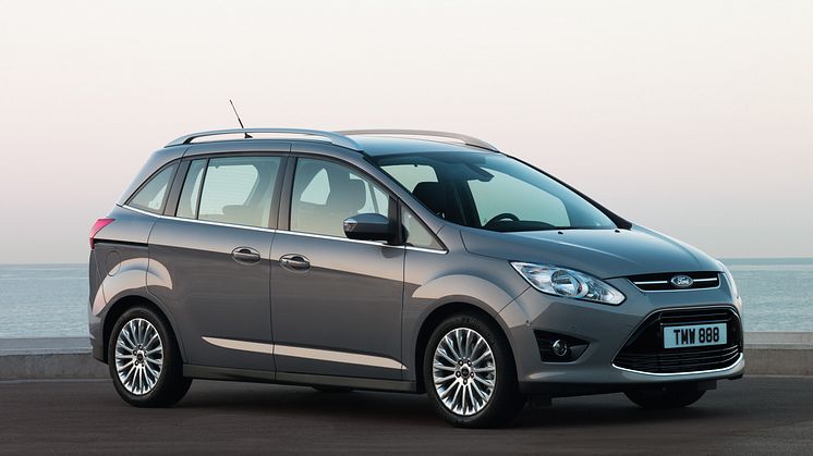 1.0-litraisella EcoBoost-moottorilla varustettujen C-MAXien ja Grand C-MAXien tuotanto alkoi 