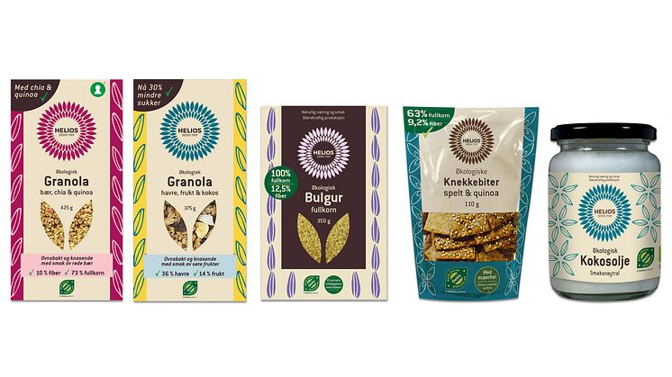 Vårens økologiske nyheter fra Helios