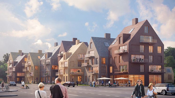 Kv Fregatten på Råå, Helsingborg / Illustration: LINK arkitektur 