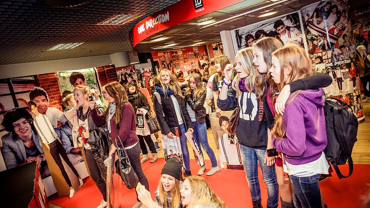 One Direction öppnar ny succébutik i Göteborg