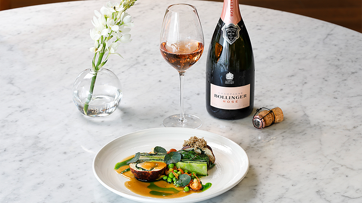 Stjärnkocken Ida Bauhn hyllar Bollinger Rosé i Lily Bollinger Awards officiella finalmeny