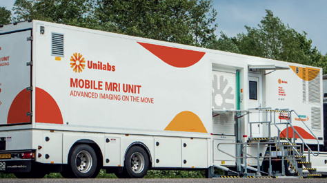 Suomen Unilabs parantaa diagnostiikan saatavuutta uudella huipputeknologisella liikkuvalla magneettikuvausyksiköllä