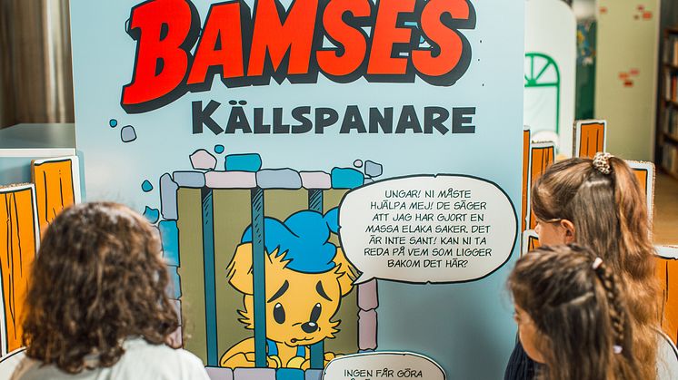 Den 26 mars invigs den prisbelönta utställningen "Bamses källspanare" på Arbetets museum. 