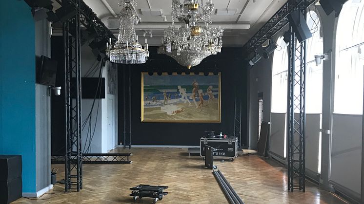 Catwalk i auktionssalen