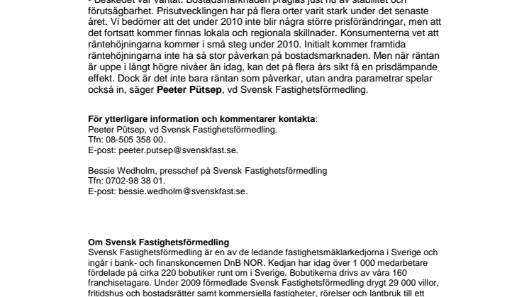 Väntat besked från Riksbanken