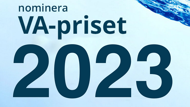 Nominera din kandidat till VA-priset 2023!