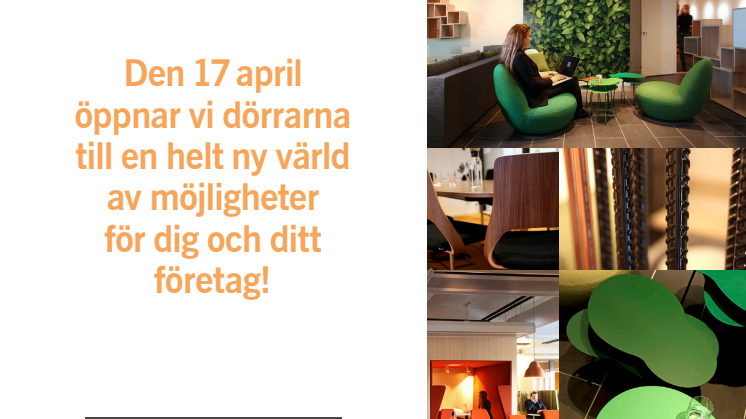 Inbjudan invigning av WTC Business Accelerator