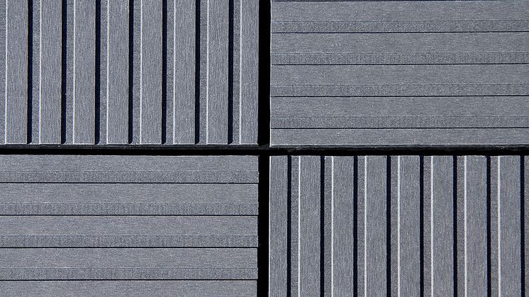 Cembrit Patina Inline - fasadskiva med 3D-effekt